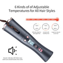 babyliss super Modelador de cachos automático recarregável sem fio USB com visor LCD.