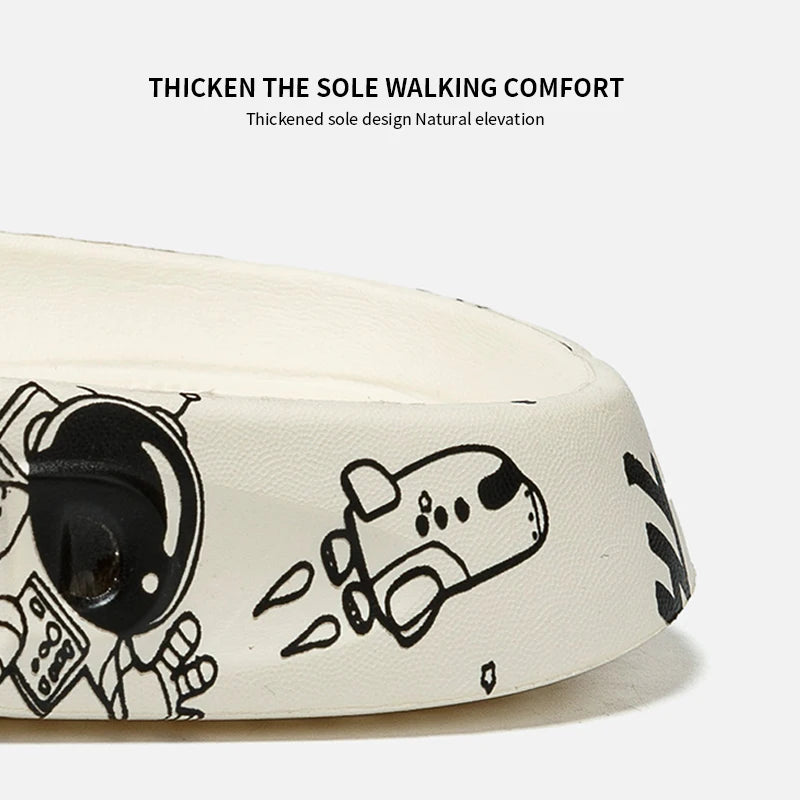 Chinelo feminino para uso externo no verão, novo para uso interno em casa, banheiro, chuveiro, antiderrapante, chinelo doméstico