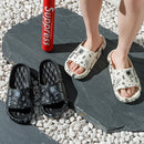 Chinelo feminino para uso externo no verão, novo para uso interno em casa, banheiro, chuveiro, antiderrapante, chinelo doméstico